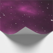 Ruimteschapsillustratie, astronomisch grafisch ont cadeaupapier (Hoek)