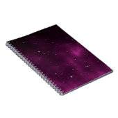 Ruimteschapsillustratie, astronomisch grafisch ont notitieboek (Rechterzijde)