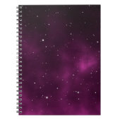 Ruimteschapsillustratie, astronomisch grafisch ont notitieboek (Voorkant)