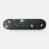 Ruimteschepen en -planeten skateboard (Horizontaal)