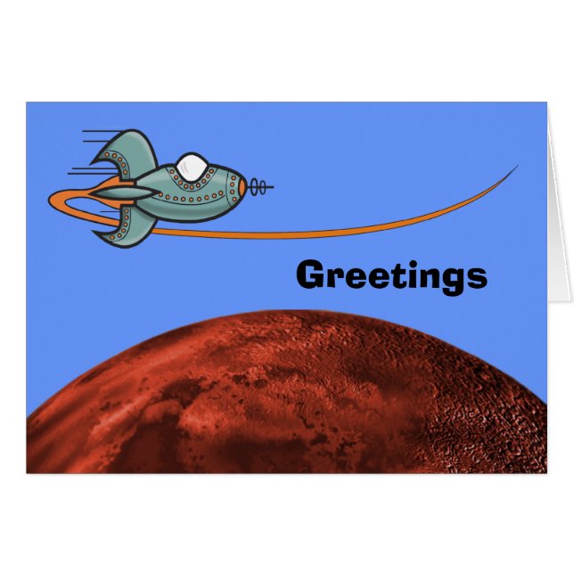 Ruimteschip (Voorkant Horizontaal)