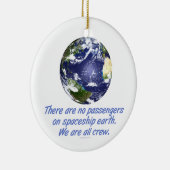 Ruimteschip Aarde, Milieu Keramisch Ornament (Rechts)