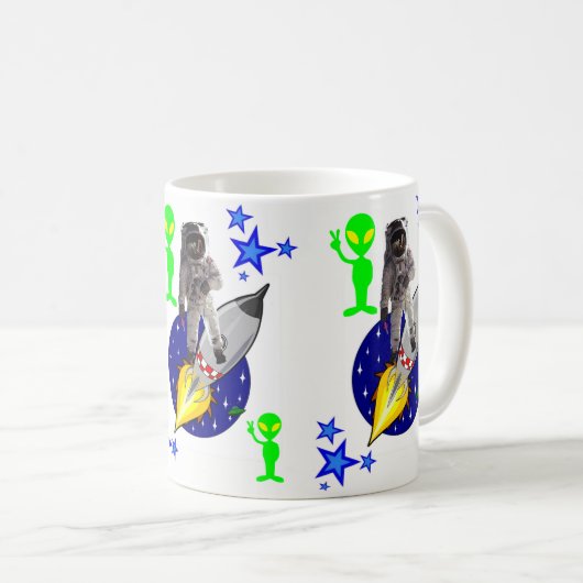 Ruimteschip Astronaut Mok (Voorkant rechts)