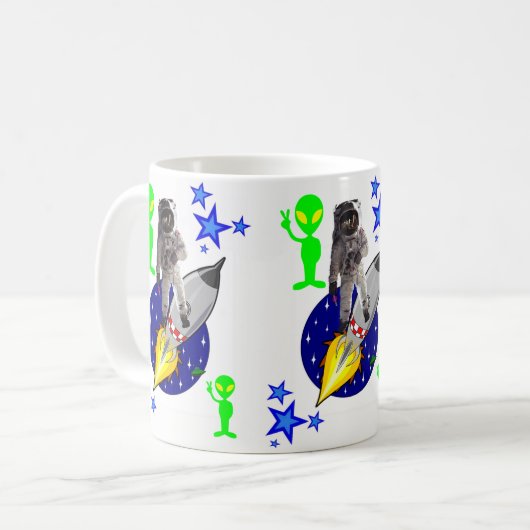 Ruimteschip Astronaut Mok (Voorkant links)