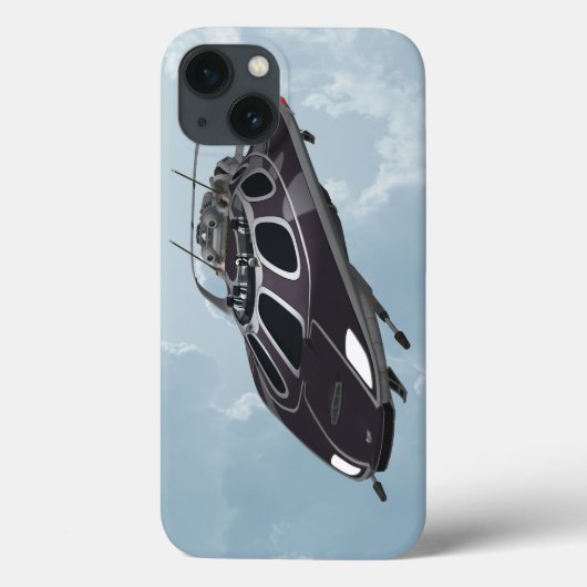 Ruimteschip Case-Mate iPhone Case (Achterkant)
