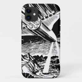 ruimteschip iPhone 11 hoesje