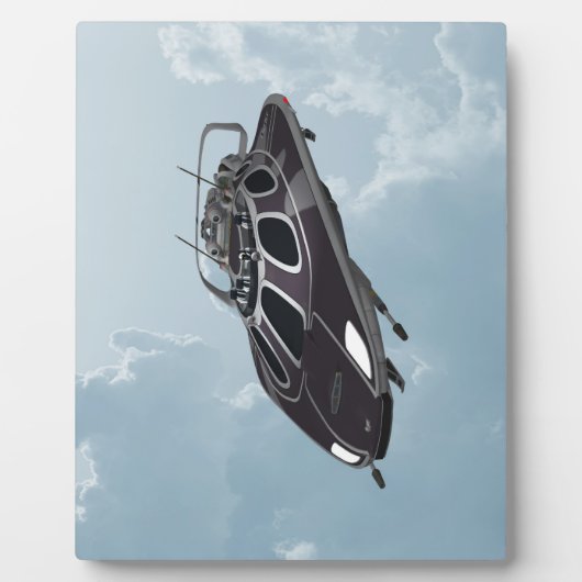 ruimteschip fotoplaat (Voorkant)