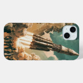 ruimteschip lancering Case-Mate iPhone case (Achterkant (horizontaal))