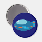 ruimteschip magneet (Voorkant / Achterkant)