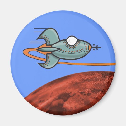 Ruimteschip Magneet (Voorkant)