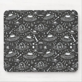 Ruimteschip patroon muismat