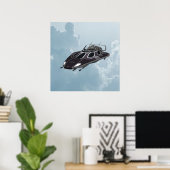 Ruimteschip Poster (Thuiskantoor)