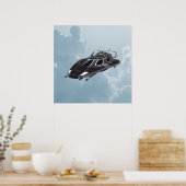 Ruimteschip Poster (Keuken)