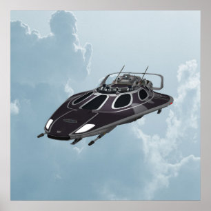 Ruimteschip Poster