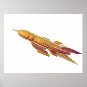 ruimteschip poster