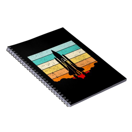 ruimteschip/ruimte/ruimtevaartuig notitieboek (Rechterzijde)