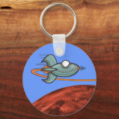 Ruimteschip Sleutelhanger (Voorkant)