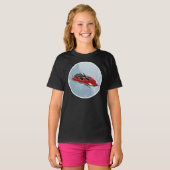 Ruimteschip T-shirt (Voorkant volledig)