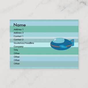 Ruimteschip Visitekaartjes