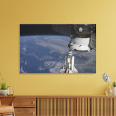Ruimteshuttleingang 2 canvas afdruk (Insitu (Woonkamer))