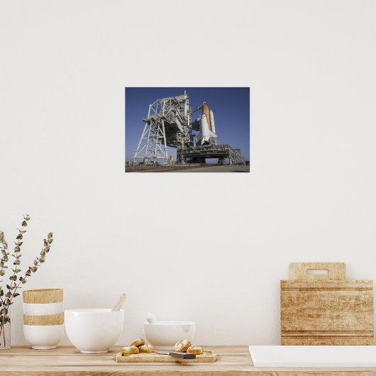 Ruimteshuttleingang 2 poster (Keuken)