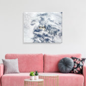Ruimtesluiting 11 canvas afdruk (Insitu (Woonkamer))