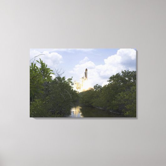 Ruimtesluiting Atlantis liften 2 Canvas Afdruk (Voorkant)