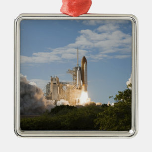 Ruimtesluiting Atlantis liften 7 Metalen Ornament