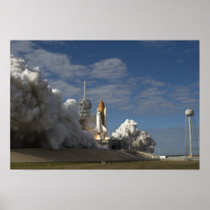 Ruimtesluiting Atlantis liften 7 Poster