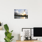 Ruimtesluiting Atlantis liften uit Poster (Thuiskantoor)