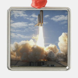 Ruimtesluiting Atlantis liften van 10 Metalen Ornament
