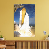 Ruimtesluiting Atlantis liften van 12 Canvas Afdruk (Insitu (Woonkamer))