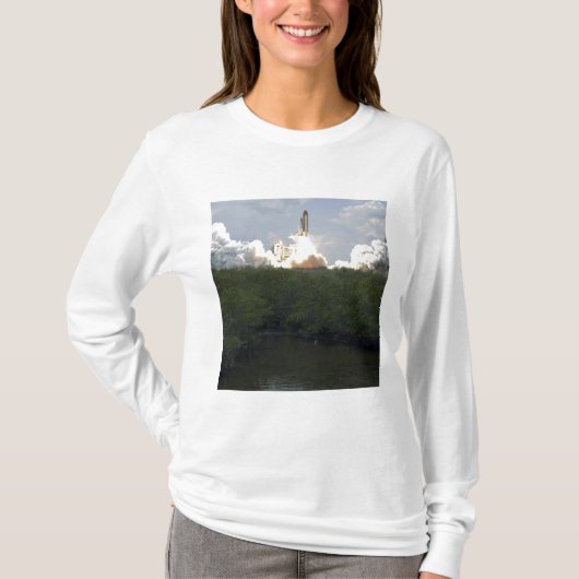 Ruimtesluiting Atlantis liften van 13 T-shirt (Voorkant)