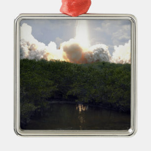 Ruimtesluiting Atlantis liften van 14 Metalen Ornament
