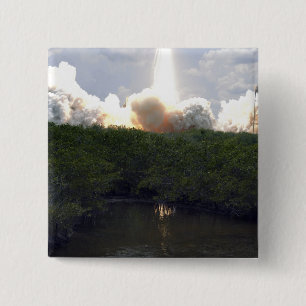 Ruimtesluiting Atlantis liften van 14 Vierkante Button 5,1 Cm