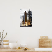 Ruimtesluiting Atlantis liften van 17 Poster (Keuken)