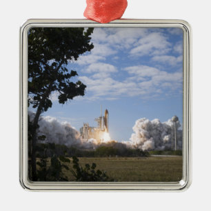 Ruimtesluiting Atlantis liften van 18 Metalen Ornament