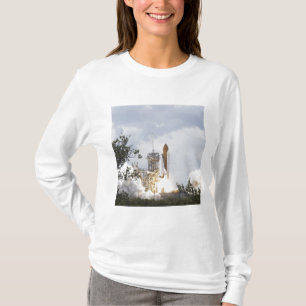 Ruimtesluiting Atlantis liften van 3 T-shirt
