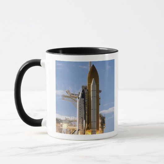Ruimtesluiting Atlantis liften van 5 Mok (Links)