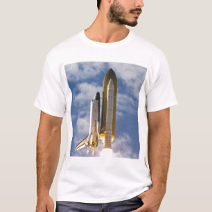 Ruimtesluiting Atlantis liften van 6° T-shirt