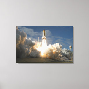 Ruimtesluiting Atlantis liften van 8 Canvas Afdruk