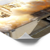 Ruimtesluiting Atlantis liften van 9 Poster (Hoek)