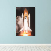 Ruimtesluiting Endeavor Liften uit Canvas Afdruk (Insitu (Houten vloer))