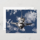 Ruimtesluiting in Orbiting Earth Briefkaart (Voorkant / Achterkant)