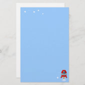 Ruimtesraket - briefpapier (Voorkant / Achterkant)