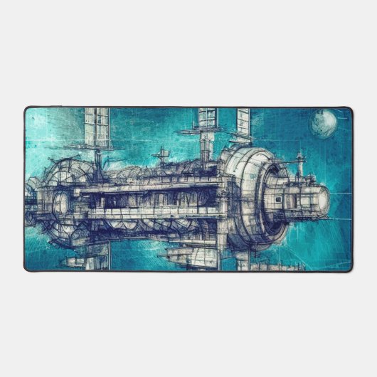 Ruimtestation Bureaumat (Voorkant)