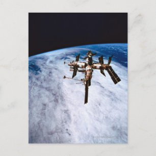 Ruimtestation in Orbit 11 Briefkaart