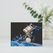 Ruimtestation Orbiting Earth 10 Briefkaart (Staand voorkant)