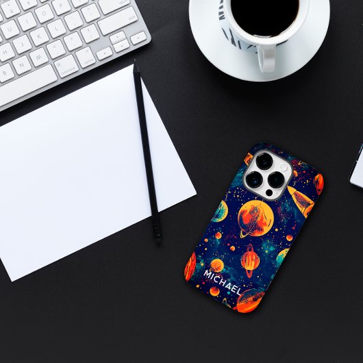 Ruimtester met eigen naam Case-Mate iPhone case