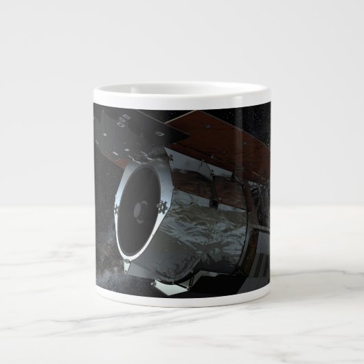 Ruimtetelescoop-ruimtetelescoop met infraroodstral extra grote beker (Voorkant)